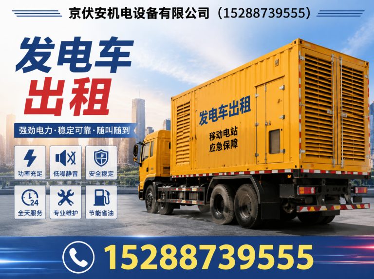 武汉发电机出租展示图